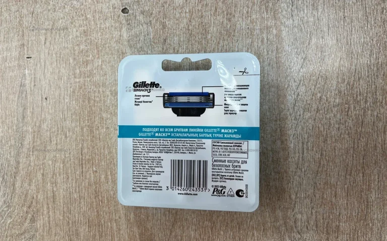 Кассеты Gillette Mach 3 4шт
