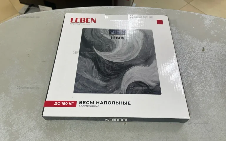 Весы напольные электронные LEBEN 252-101