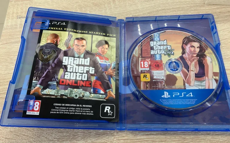диск ps4 GTA 5