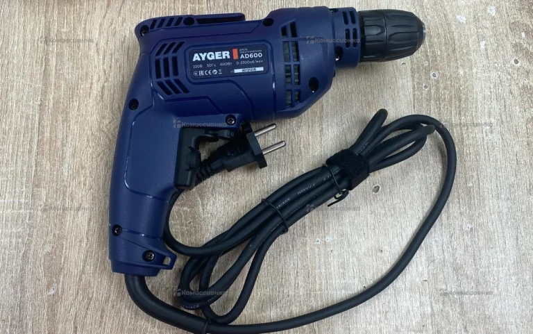Дрель сетевая Ayger AD600