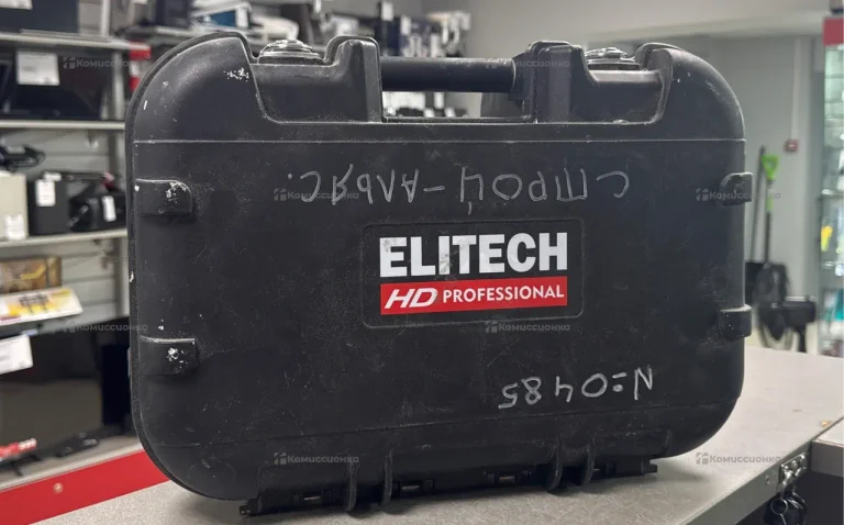 Лазерный нивелир Elitech Hd ln 5d green