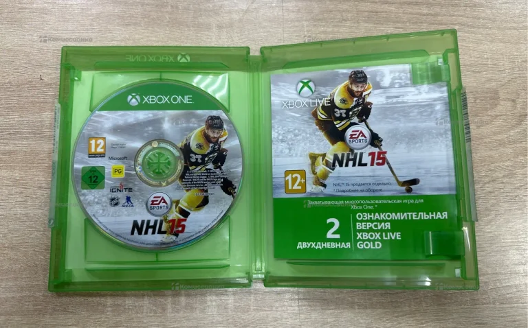 диск xbox nhl 15