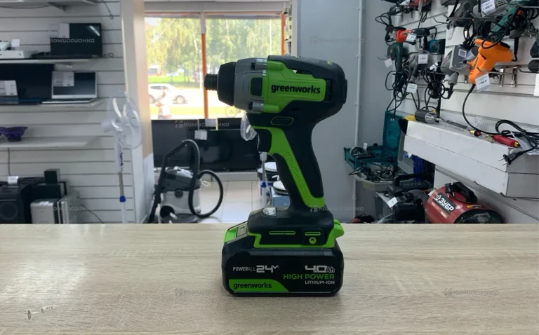 Гайковерт Greenworks GD24ID3
