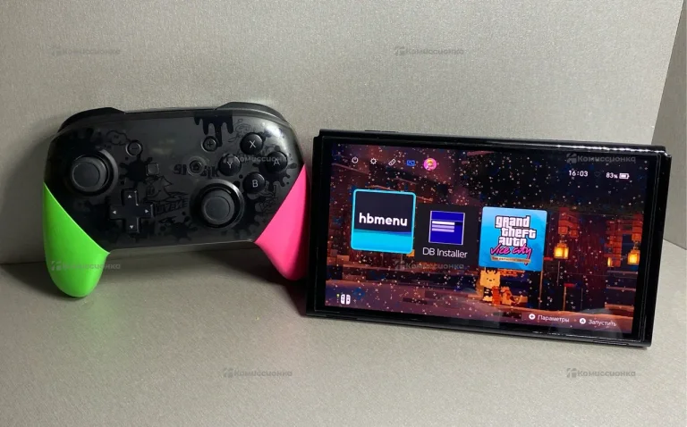 Приставка Nintendo Switch Oled Limited прошитый