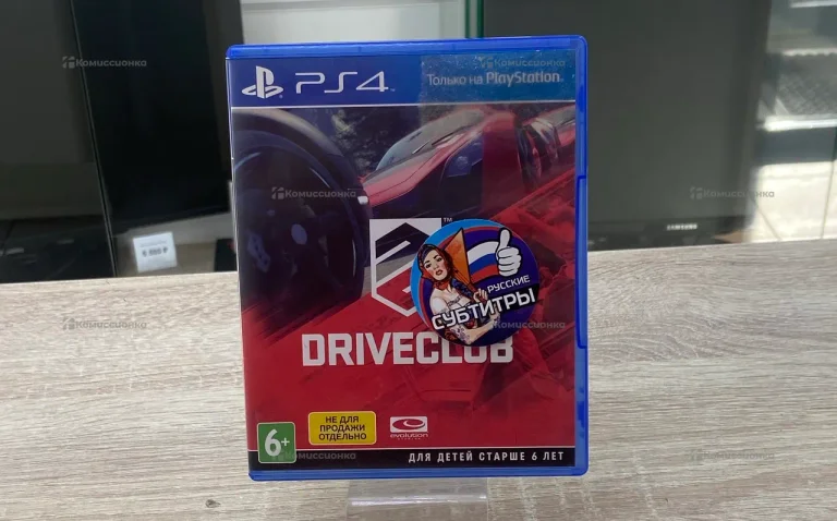 Диск Ps4 DriveClub