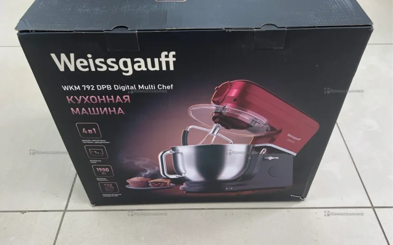 Кухонная машина Weissgauff WKM 792 DPB Digital Multi Chef