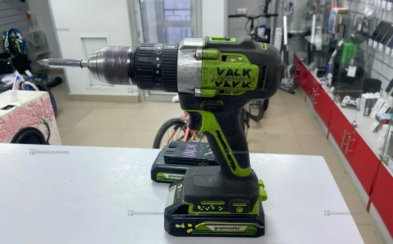 Шуруповерт Greenworks 24В
