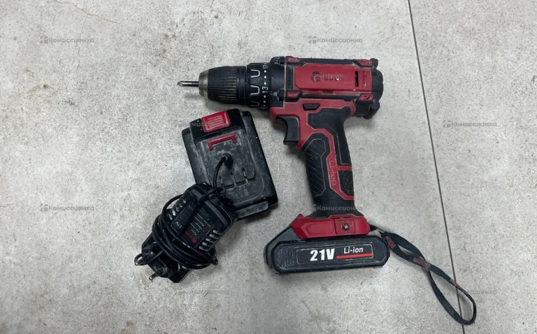 Дрель-шуруповерт аккумуляторная Edon AD-21A
