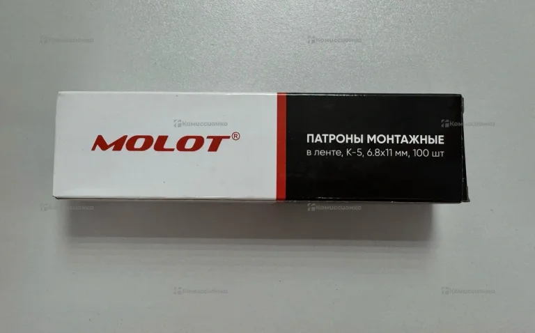 Патроны монтажные Molot K-5 6.8x11мм 100шт.