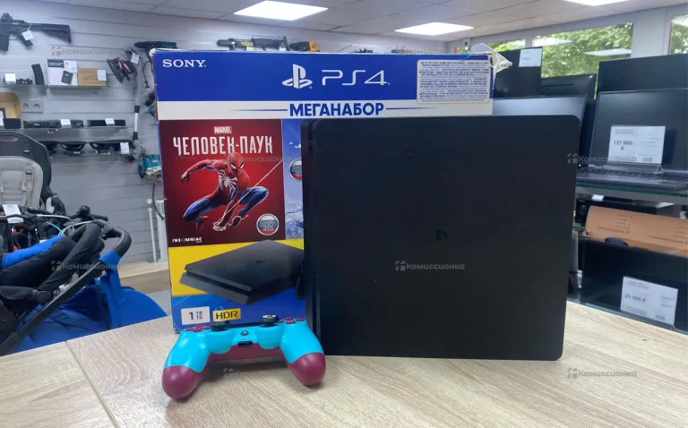 Приставка PS4 slim 1T
