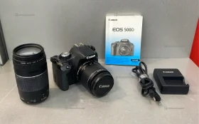 Купить Фотоаппарат Canon EOS 500D 18-55mm +75-300mm б/у , в Самара Цена:12500рублей