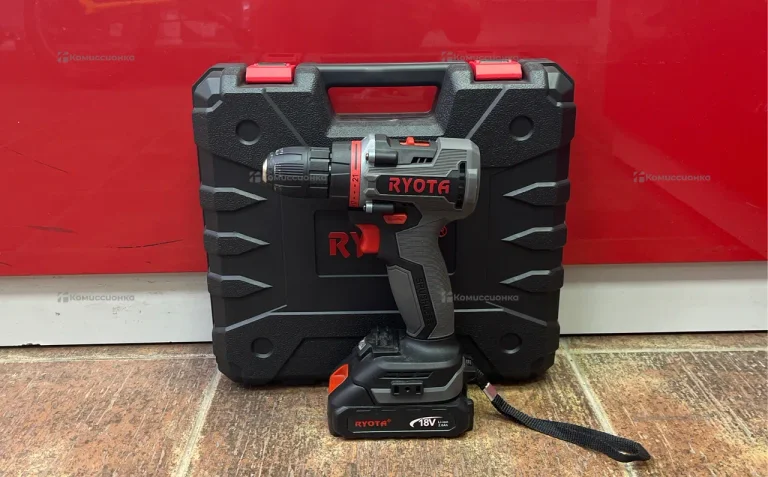 Аккумуляторная дрель-шуруповерт Ryota DDG487