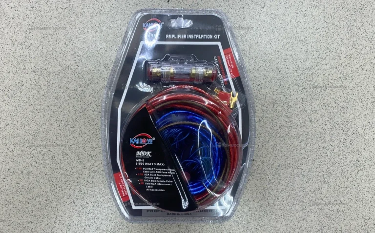 провода для усилителя MD8