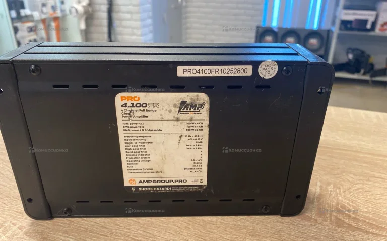 Усилитель  AMP PRO 4.100FR