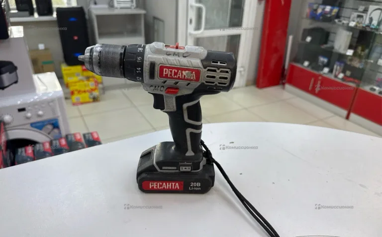 Шуруповерт Ресанта ДА-20-2ЛК