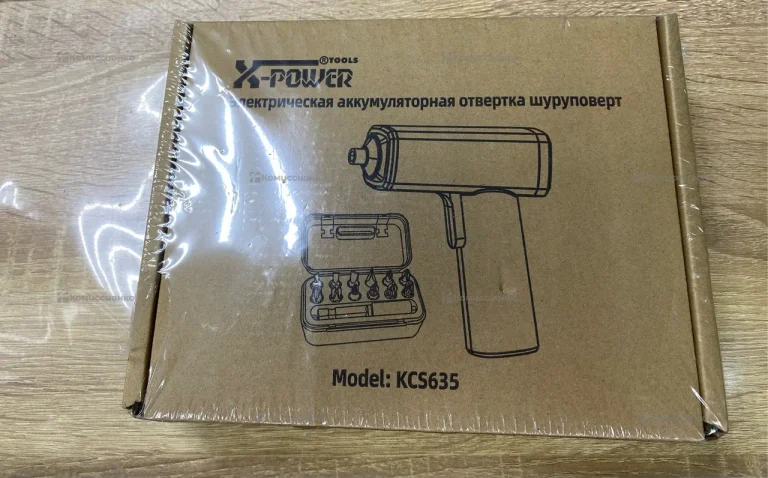 Электроотвертка новая