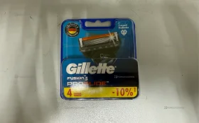 Купить Кассеты Gillette Fusion ProGlide 4шт б/у , в Москва и область Цена:900рублей
