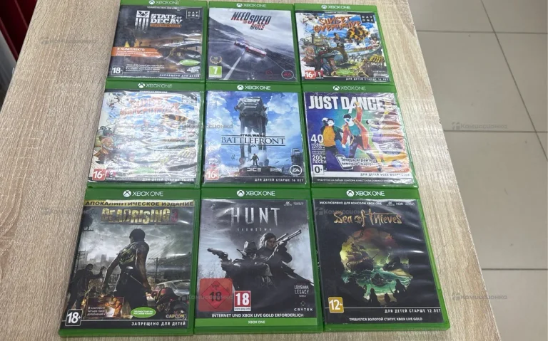 Диски до Xbox one 9шт