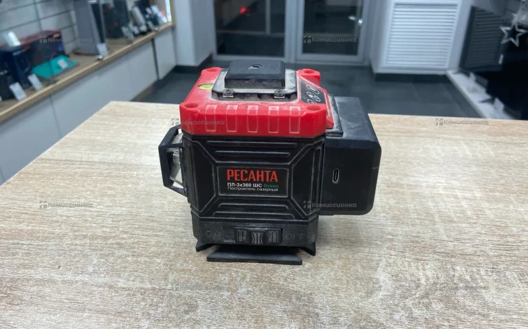 Нивелир Ресанта ПЛ-3x360ШС Green