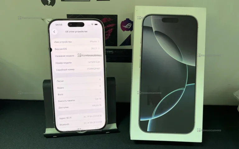 Apple iPhone 16 Pro 8/128 ГБ