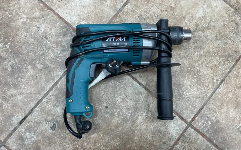 Дрель ударная АТОМ 701Вт