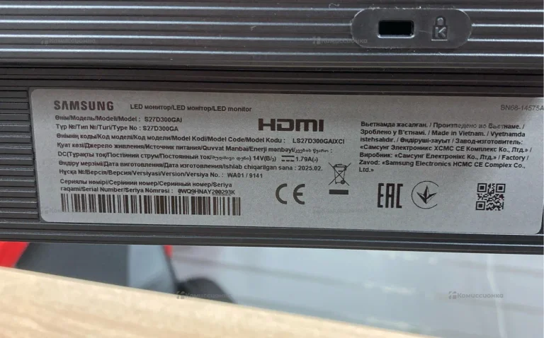 Монитор Samsung S27D300GAI.