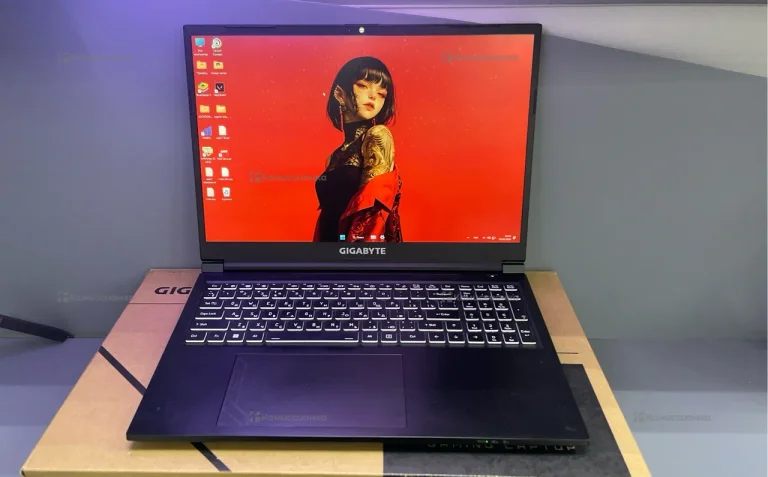 Ноутбук  GIGABYTE G6 i7-13620H/DDR5 16gb/SSD 512gb