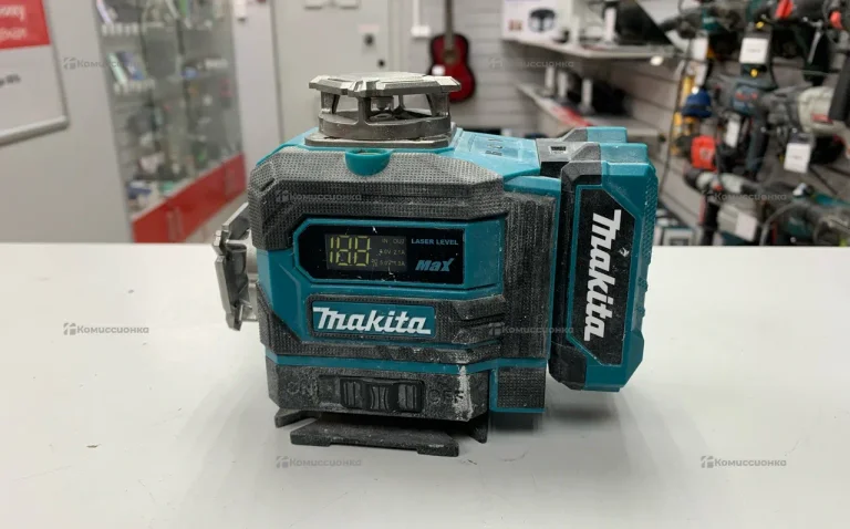 Лазерный уровень 4D зел max makita