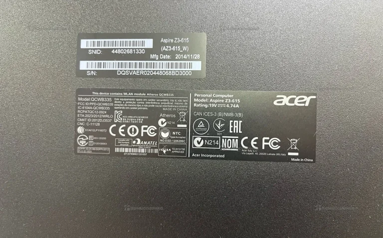Моноблок  Acer Aspire z3-615 i3-4150T ddr3 8gb  HD