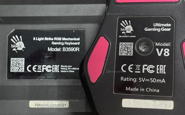 Клавиатура и мышь Bloody(b3500r,v8)