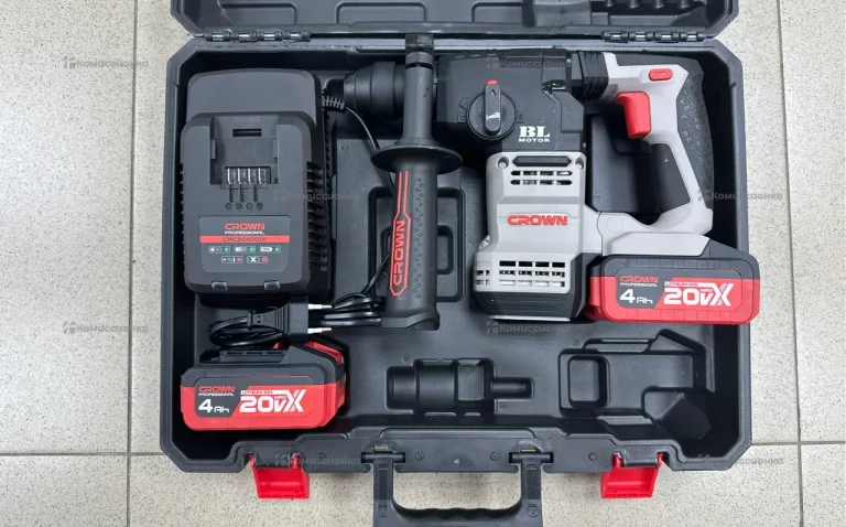 Аккумуляторный перфоратор CROWN CT28001HX-4 BMC