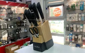 Купить Набор ножей на подставке Cookwadar б/у , в Уфа Цена:1590рублей