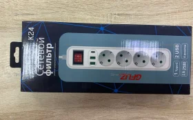 Купить Сетевой фильтр gfuzf k24 4 розетки б/у , в Тольятти Цена:550рублей