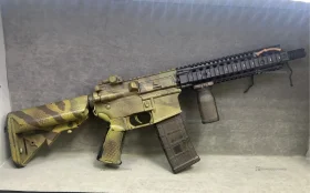 Купить Страйкбольный карабин East crane M4 CQBR Sopmod bl б/у , в Тюмень Цена:11990рублей