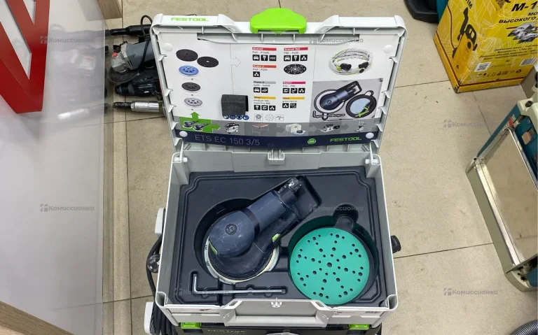 Шлиф машинка Festool ets ec 150/5 eq