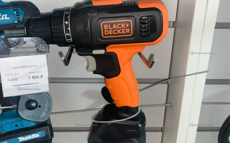Шуруповерт Black+decker BCD7122CK