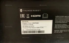 Купить Монитор THUNDEROBOT DF27F100 б/у , в Красноярск Цена:5990рублей