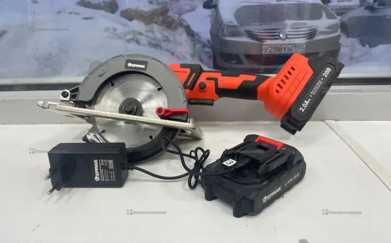 Циркулярная пила Ермак  аккумуляторная бесщеточая