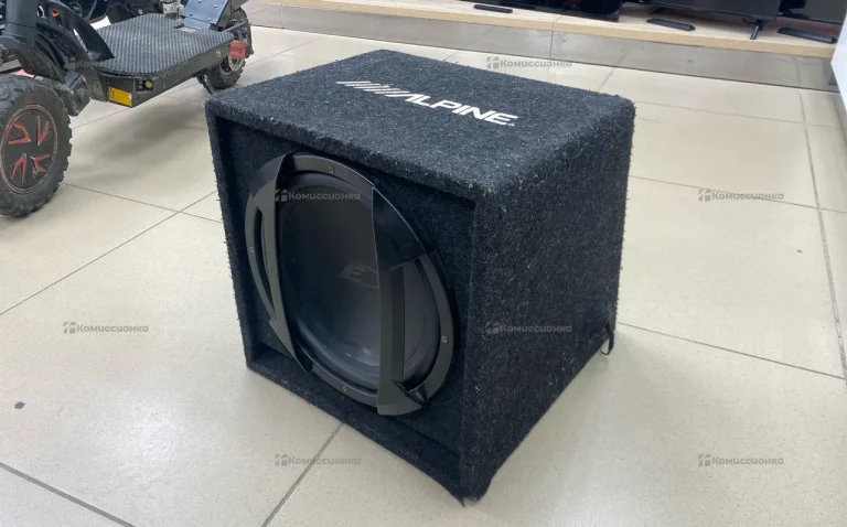 Сабвуфер  alpine sbe-1244br