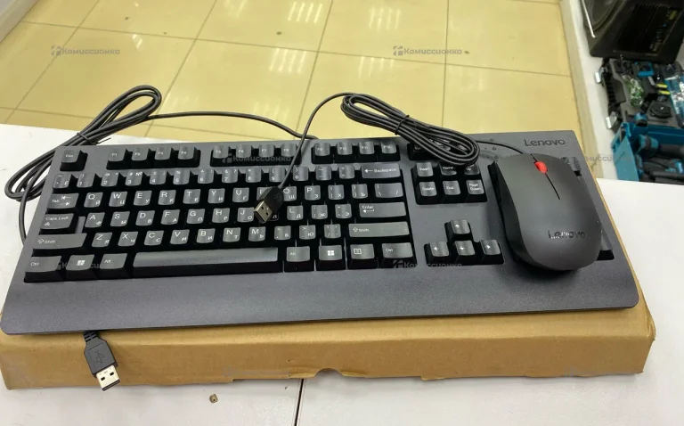 Клавиатура и мышь Lenovo