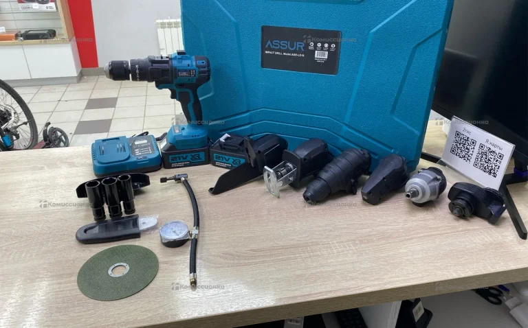 Набор эл.инстр с насадками 9в1 Assur ASR LD18