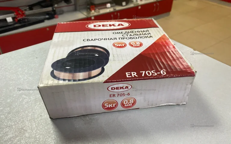Сварочная проволока DEKA ER 70S-6 0.8 мм 5 кг