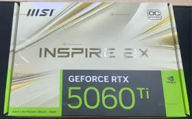 Купить Видеокарта MSI GeForce RTX 5060 Ti 16gb inspire2x б/у , в Москва и область Цена:39900рублей