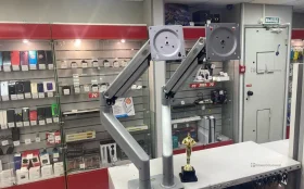 Купить двойной кронштеин доя монтторов  Dexp:: б/у , в Уфа Цена:1500рублей