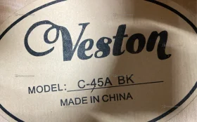 Купить Гитара классическая VESTON C-45A BK б/у , в Саратов Цена:2900рублей