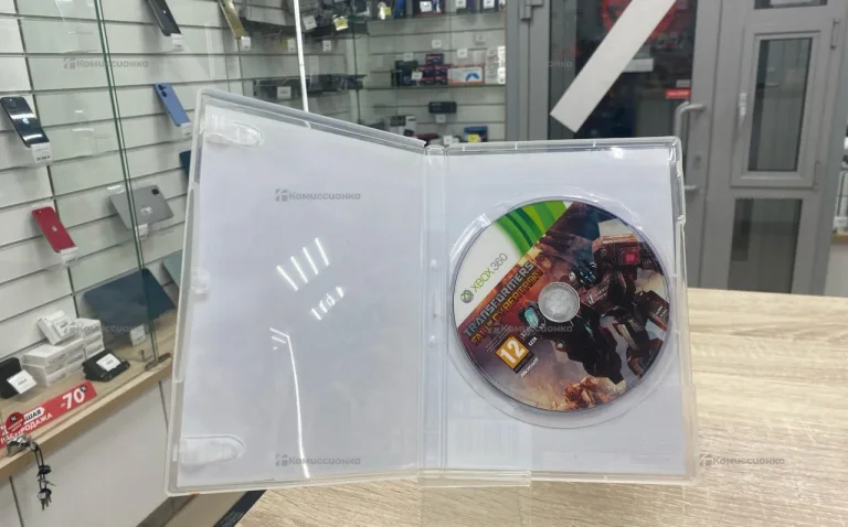 диск Xbox 360 Трансформеры падение кибертрона диск