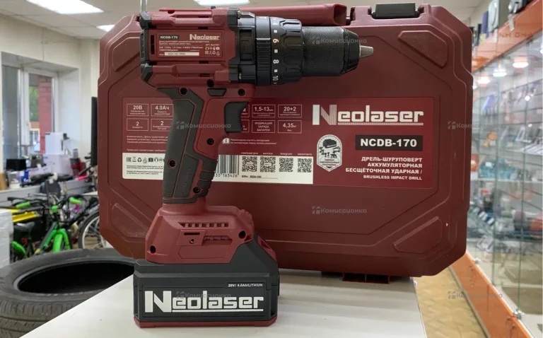 Шуруповерт NeoLaser NCDB-170