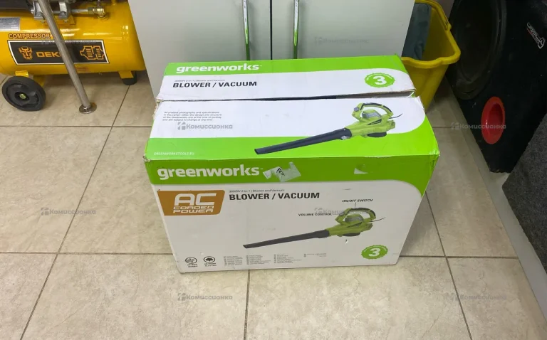 Воздуходувка Greenworks