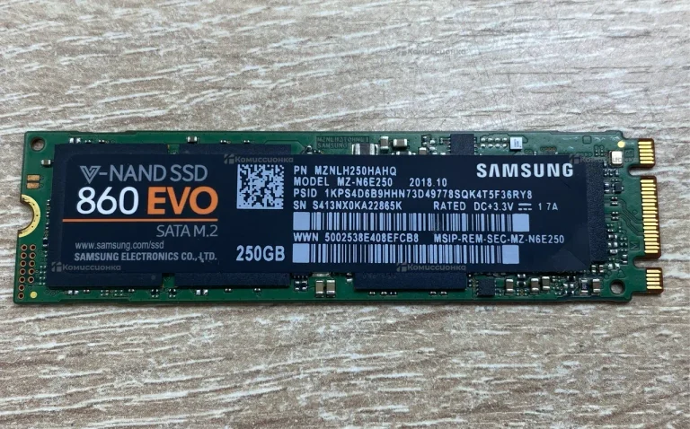 SSD M2 Samsung 860 EVO