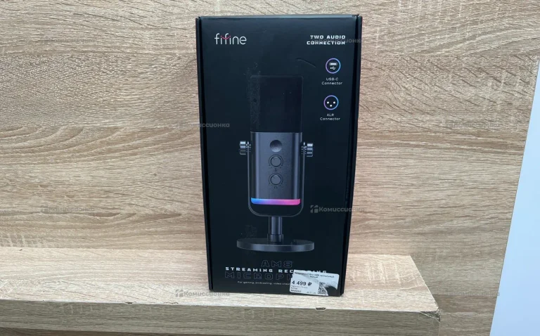 микрофон fininekb8 ,белый